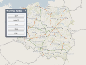 W serwisach e-mapa.net otworzysz pliki KML i GML