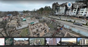 Zniszczona Ukraina wkrótce na Street View <br />
fot. MSW Ukrainy