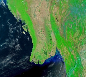 Rosja zapowiada stworzenie ośrodka teledetekcyjnego w Mjanmie <br />
fot. NASA Earth Observatory