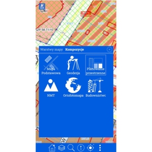 Nowe kompozycje w mobilnym Geoportalu