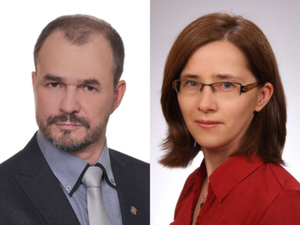 Dr Robert Wł. Bauer rezygnuje z kierowania IGiK-iem <br />
Robert Wł. Bauer i Monika Wilde-Piórko