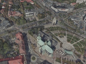 Dwóch chętnych do pozyskania danych fotogrametrycznych dla miast <br />
Wizualizacja chmury punktów ALS dla Rzeszowa (fot. Geoportal.gov.pl)
