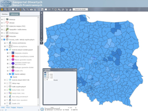 Aktualny stan powiatowych usług WFS dotyczących EGiB <br />
Aktualne wyniki walidacji publikowane są w serwisie www.polska.e-mapa.net