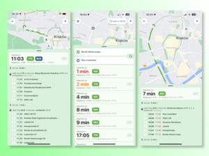 Wyszukiwanie połączeń komunikacji miejskiej w nowej aplikacji