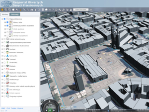 Widok 3D w geoportalach e-mapa.net