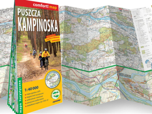 Nowa mapa Puszczy Kampinoskiej wzbogacona o historyczną mapę WIG