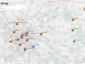 Mapa schronisk w dolnośląskim geoportalu zaktualizowana