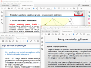 Odpowiedź GUGiK dot. drugiego zestawu pytań ze szkoleń <br />
Wybrane slajdy z prezentacji ze szkoleń