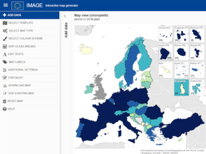 Eurostat prezentuje generator map