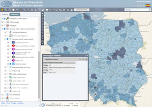 Coraz wyższa ocena powiatowych usług WFS dotyczących EGiB <br />
Aktualne wyniki walidacji publikowane są też w serwisie www.polska.e-mapa.net