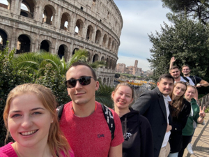 Studenci AGH zwyciężyli w hackathonie w Rzymie
