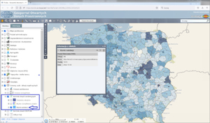 Powiatowe usługi WFS z coraz wyższą oceną <br />
Aktualne wyniki walidacji publikowane są też w serwisie www.polska.e-mapa.net