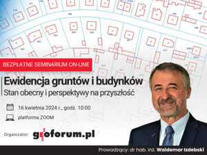 Zaproszenie na bezpłatne seminarium o EGiB