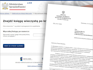 Propozycja resortu sprawiedliwości: dostęp do KW dopiero po uwierzytelnieniu