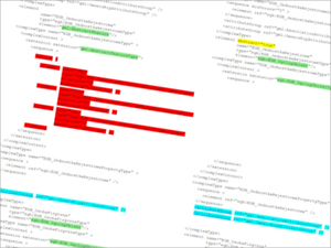 Nowy schemat aplikacyjny EGiB już dostępny <br />
Fragment porównania schematów aplikacyjnych