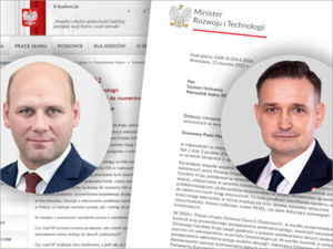 Resort rozwoju odpowiedział na interpelacje ws. KW <br />
Poseł Szymon Szynkowski vel Sęk oraz wiceminister Michał Jaros