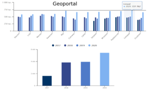 GUGiK podaje statystyki za 2020 rok