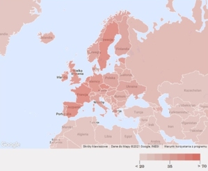 Korekty GNSS dla Galileo na interaktywnej mapie