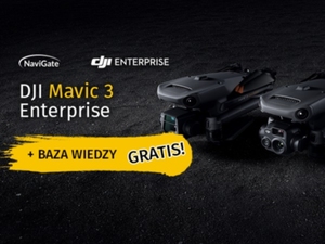 Zamów DJI Mavic 3 Enterprise - otrzymasz dostęp do szkoleń online gratis