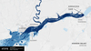 Gigantyczna powódź na Ukrainie widoczna na zobrazowaniach ICEYE