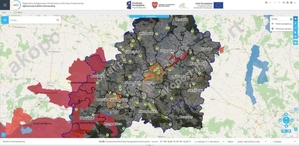 Oficjalnie uruchomiono geoportal Aglomeracji Kalisko-Ostrowskiej <br />
Moduł Środowisko