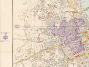 Unikatowa mapa Warszawy w kolekcji podarowanej holenderskiej uczelni <br />
Mapa Warszawy