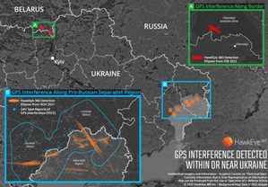 Rosja zakłóca GPS w Ukrainie, ale nie w Polsce <br />
Przypadki zakłócania sygnałów GPS stwierdzone przez firmę HawkEye 360