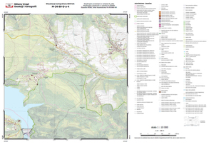 GUGiK publikuje pierwsze automatycznie wygenerowane mapy topograficzne [aktualizacja] <br />
Arkusz dla fragmentu Pienin