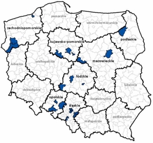 Ruszają kolejne transze aktualizacji BDOT10k [aktualizacja] <br />
Powiaty objęte pracami aktualizacyjnymi