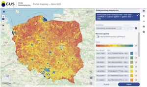 Nowa odsłona Portalu Geostatystycznego już dostępna