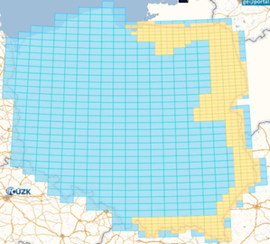 Skorowidze wojskowych map topograficznych w Geoportalu