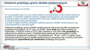 Szkolenie GUGiK dla geodetów: na wszystko powinien być przepis