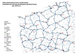 GUGiK rozstrzygnął przetarg modernizację podstawowej osnowy geodezyjnej <br />
Źródło: dokumentacja przetargu