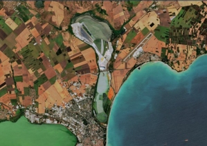 Oto najpiękniejsze satelitarne zdjęcia wody <br />
Laureat II miejsca (autor: Boyan-Nikola Zafirov)