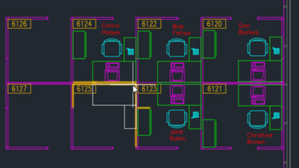 Jeszcze więcej automatyzacji w AutoCAD 2024 <br />
Funkcja umieszczania inteligentnego bloku (fot. Autodesk)