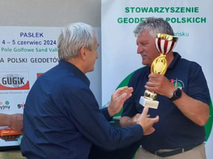 Poznaliśmy najlepszych geodetów golfistów <br />
Sławomir Świderski - Mistrz Polski w kategorii Stroke Play Brutto