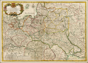 W Krakowie prześledzimy przebieg południka zerowego w terenie <br />
Mapa Królestwa Polskiego 1780 r. z południkiem krakowskim (ze zbiorów Muzeum w Rapperswillu)