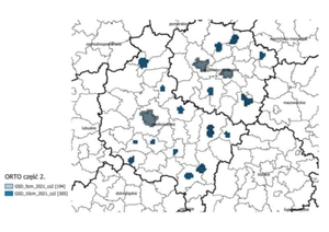 Rusza wykonywanie ortofotomap miast dla GUGiK <br />
Przedmiot umowy dla cz. 2