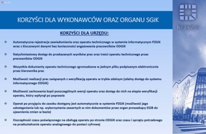 Operat elektroniczny: jak przekonać nieprzekonanych? <br />
Zalety e-operatu (fragment prezentacji GODGiK w Krakowie)