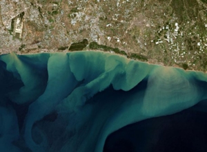 Oto najpiękniejsze satelitarne zdjęcia wody <br />
Laureat III miejsca (autor: Enes)