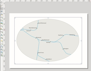 Jeszcze więcej funkcji 3D w QGIS 3.16 <br />
Przycinanie mapy do kształtu