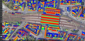 Katowice na zdjęciach lotniczych i modelach 3D <br />
Mapa potencjału słonecznego